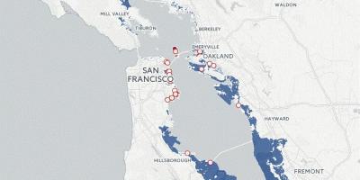 Karta za San Francisco poplava