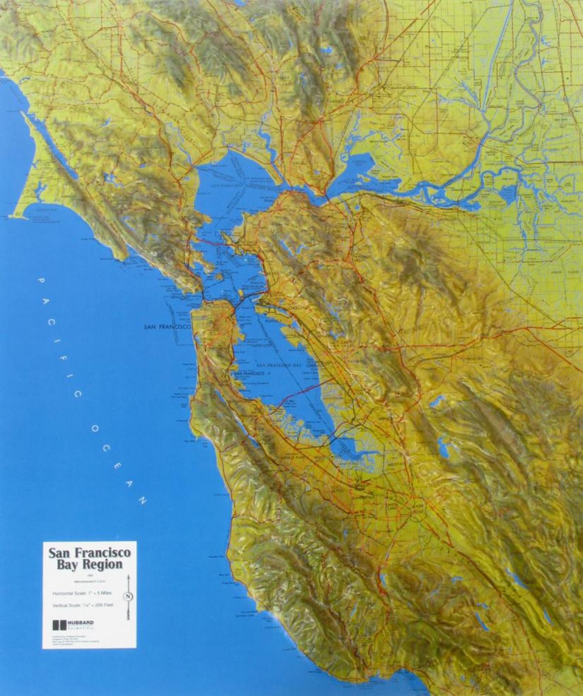 Karta za San Francisco olakšanje