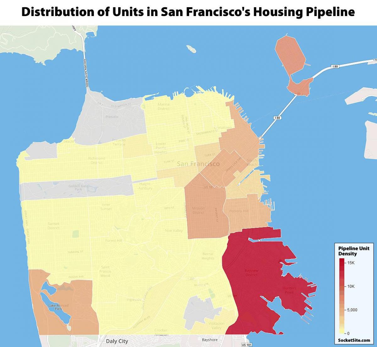 San Francisco stambene mapu