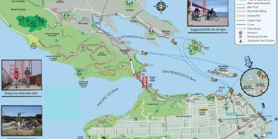 Karta za San Francisco bicikl obilazak