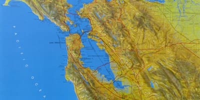 Karta za San Francisco olakšanje