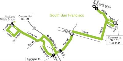 Karta za San Francisco osnovnim školama