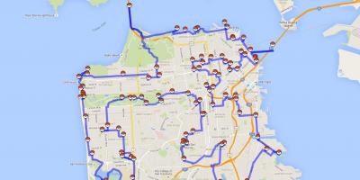 Karta za San Francisco pokemona