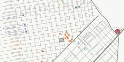 Karta za San Francisco umjetničke galerije