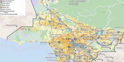 Karta za San Francisco urbanističke 
