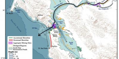 Karta za San Francisko dubinu