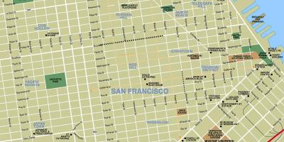 Mapi atrakcija San Francisco