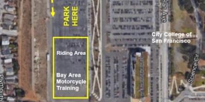 Mapa SF motor parking