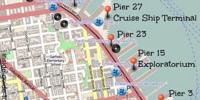 Mapa SF parking